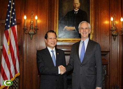 ທ່ານຮອງນາຍົກ ລັດຖະມົນຕີ ວູວັນນິງ ໄປຢ້ຽມຢາມ ແລະ ເຮັດວຽກຢູ່ ອາເມລິກາ